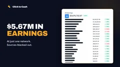 Show: earnings at one network